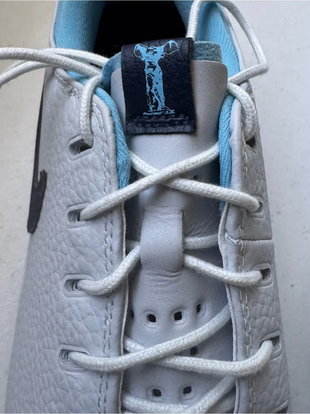 NIKE Air Zoom Victory Tour 3 Pure Platinum Lt Grey Blue Golf Shoes Mens 7